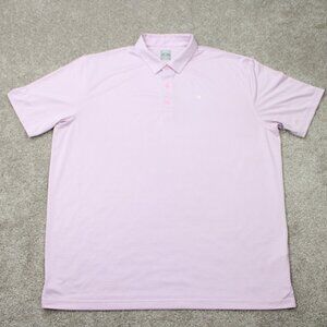 Callaway Opti-Dri Polo Shirt Mens‎ 2XL XXL Pink Polyester Short Sleeve Pullover